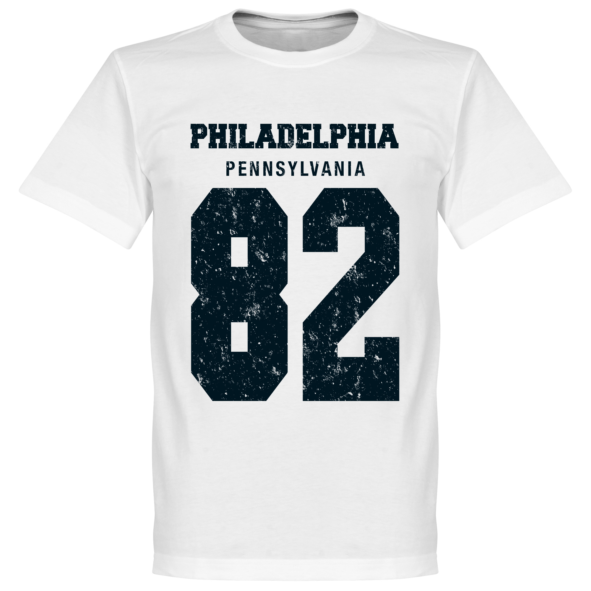 Philadelphia '82 T-Shirt Top Merken Winkel